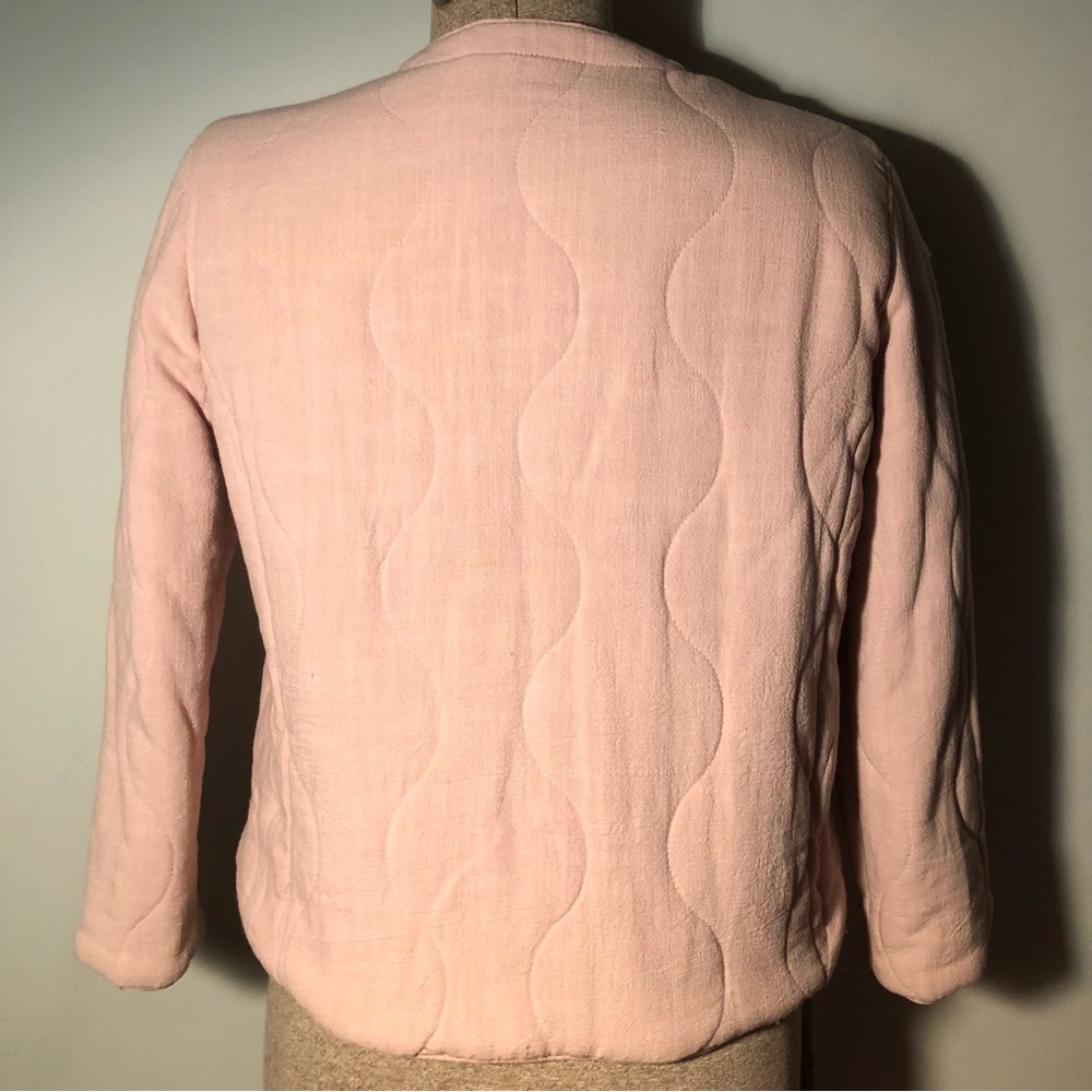 Pink Quilted Reversible Jacket - Picture 7 of 9